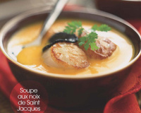 Soupe aux noix de Saint Jacques