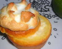 Muffins façon "tarte au citron vert meringuée"