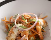 Crevettes mayo revisitées à l'asiatique