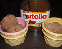 Glace au nutella maison