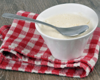 Mousse au chocolat blanc