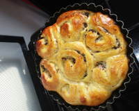 Brioche chinois aux pépites de chocolat