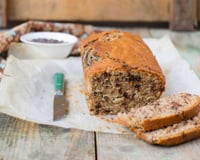 Cake à la banane et aux pépites de chocolat