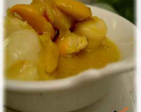 Noix de Saint Jacques au vinaigre de mangue