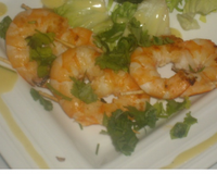 Crevette au citron vert