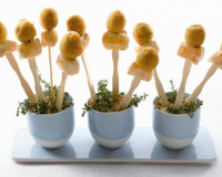 Mini brochettes poulet et olives d'Espagne