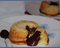 Fondant au chocolat blanc cœur coulant