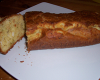 Cake au crabe et à la ciboulette