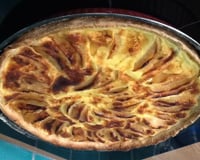 Tarte aux pommes normande