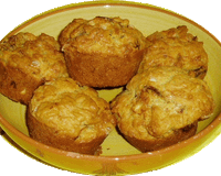 Mini muffins salés : comté et moutarde à l'ancienne