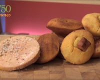 Madeleines au foie gras