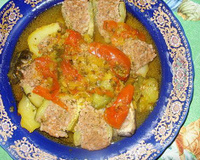 Légumes farcis recette de Monsieur Sourour, tajine