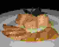 Noix St-Jacques aux pommes caramelisées et au sirop d'erable