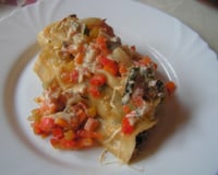 Cannellonis farcis aux légumes