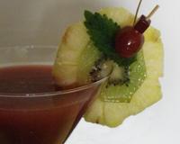 La version fraises du Bloddy Mary, moins alcoolisé et plus doux.