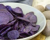 Osez les chips de patate violette !