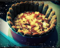 Charlotte épicée poire chocolat