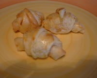 Mini croissants au saumon