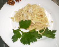 Pâtes citronnées au pecorino