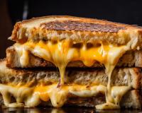 Cette recette de grilled cheese d’un chef étoilé va vous donner immédiatement faim !