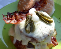 Hamburger "raclette"