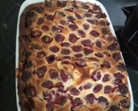 Clafoutis à la framboise