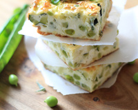 Terrine de courgettes et petits pois au Philadelphia