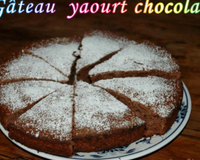 Gâteau yaourt au chocolat maison