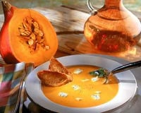 Velouté de potiron à la Forézienne