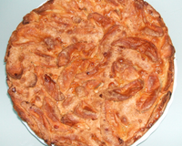 Gâteau aux pommes très moelleux. Moelleux à l'intérieur et croustillant à l'extérieur... Une vrai merveille !