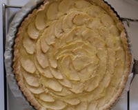 Tarte aux pommes dernière minute