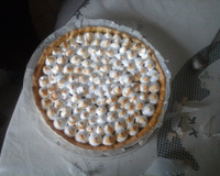 Tarte au citron meringuée à partager
