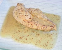 Poulet mariné à la moutarde à l'ancienne