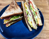 Club sandwich au poulet