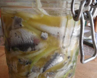 Anchois marinés maison