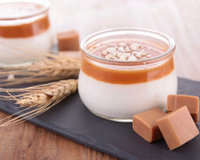 Panna cotta au caramel
