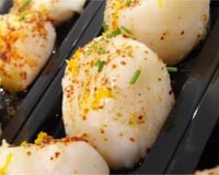 Saint-Jacques pochées