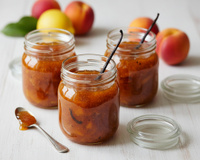 Confiture de brugnons à la vanille