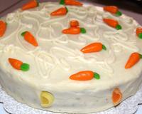 Ce 'carrot cake' fera des heureux! Moelleux à souhait, aéré et surtout épicé avec un contraste de crème qui balance le tout !