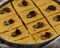 Hobaktteaok ou Gâteau Coréen au potiron