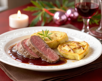 Cuisson du rôti de biche pour les fêtes