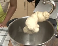 Pâte à pizza au robot