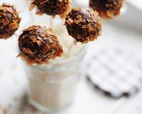 Des petites pops délicieusement parfumé à la châtaigne !Une recette réalisée par Manue du blog 'La popotte de Manue'.