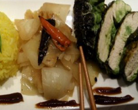 Poulet en feuille de nori traditionnel