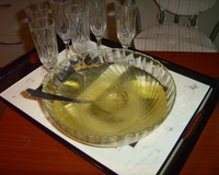 Soupe champagne et Cointreau