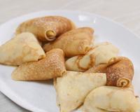 Des samoussas très gourmands pour le dessert. 