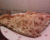 Tourte aux poireaux à la crème fraîche