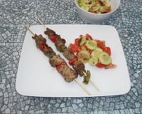 Brochettes de filet mignon de porc