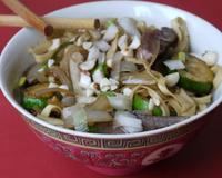 Un petit plat asiatique très parfumé.