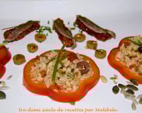 Salade de grains de blé sauce Picado